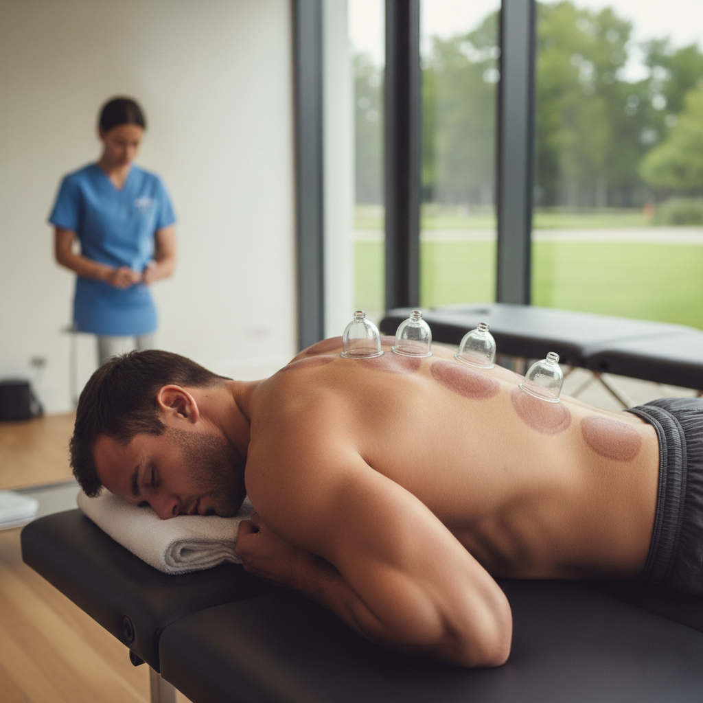 حجامة للرياضيين لتحسين الأداء والتعافي بعد التمرين في مركز الدليل الطبي