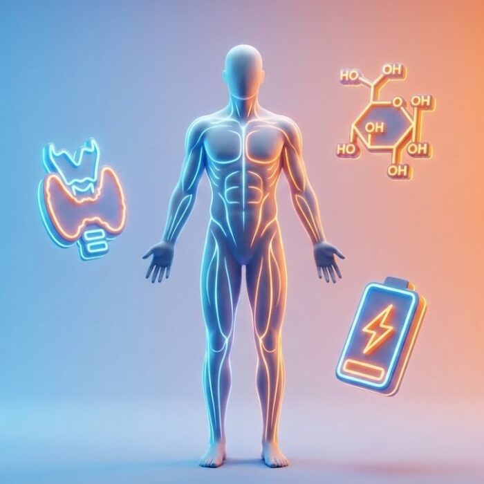 هل تعاني من ثبات الوزن رغم الحمية؟ اكتشف كيف يتحكم الأنسولين، الكورتيزول، والغدة الدرقية في حرق الدهون. دليلك الشامل لفهم تأثير الهرمونات على الوزن.