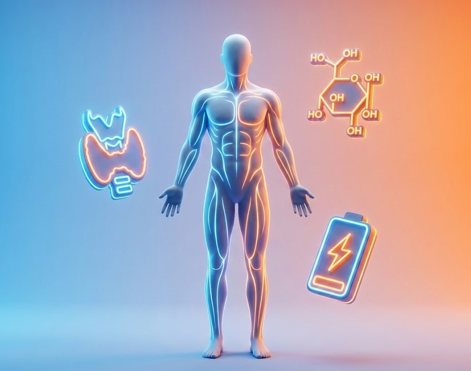 هل تعاني من ثبات الوزن رغم الحمية؟ اكتشف كيف يتحكم الأنسولين، الكورتيزول، والغدة الدرقية في حرق الدهون. دليلك الشامل لفهم تأثير الهرمونات على الوزن.